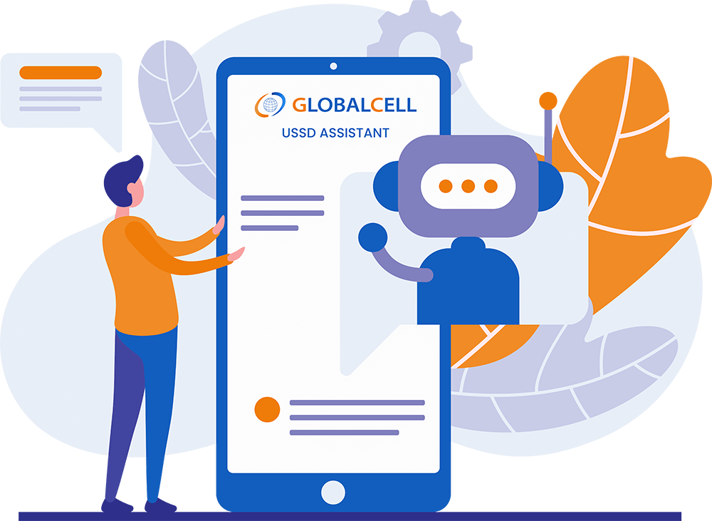 GLOBALCELL USSD Assistant